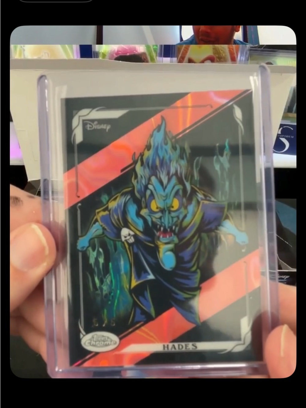 Disney Hades Chrome Card - Case HIT!